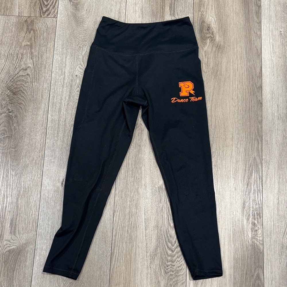 Black Dance Team Kids Leggings